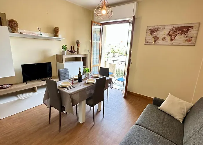 Lejlighed 500mt Sea - Free Parking, Terrace, Wifi Borghetto Santo Spirito